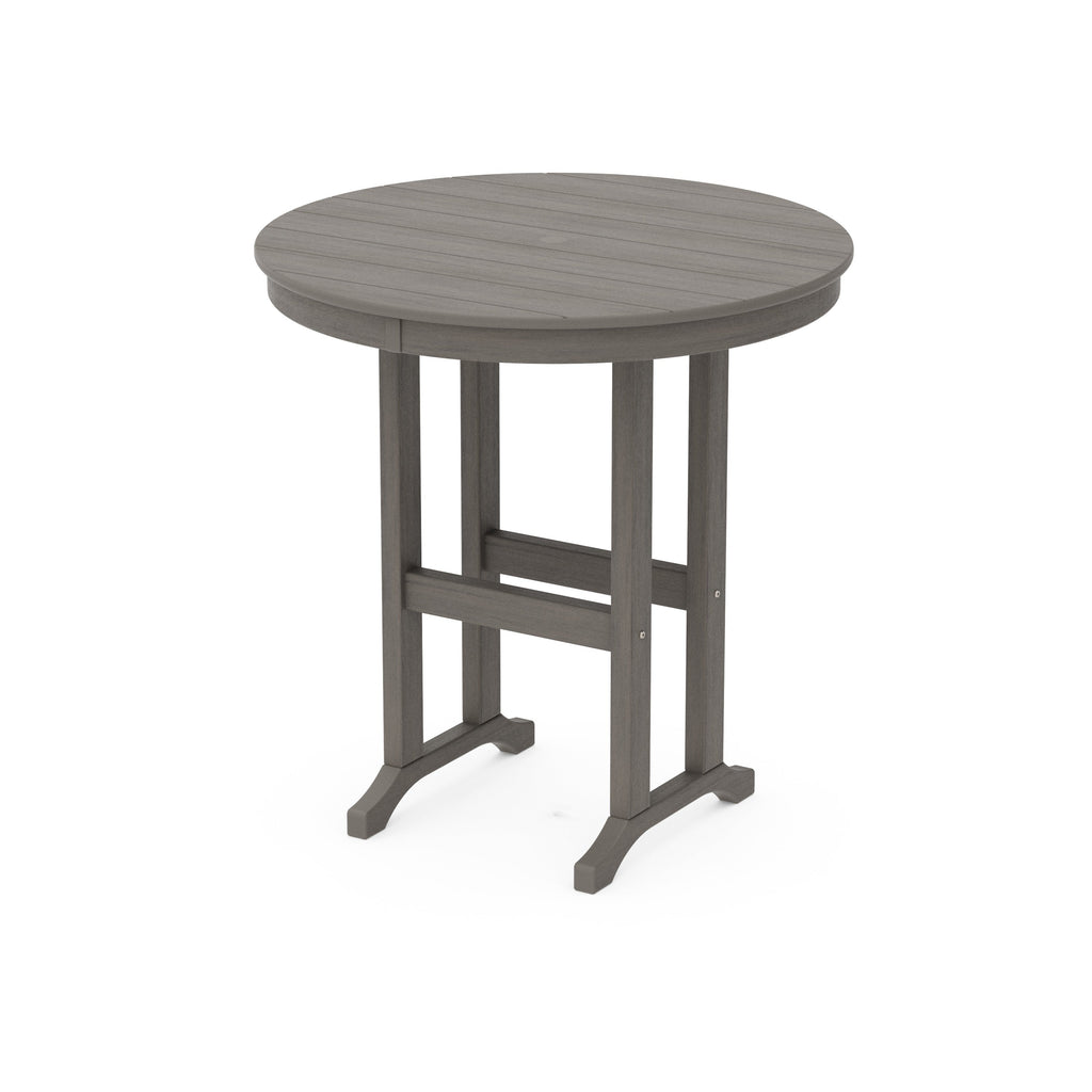 36 Round Farmhouse Counter Table