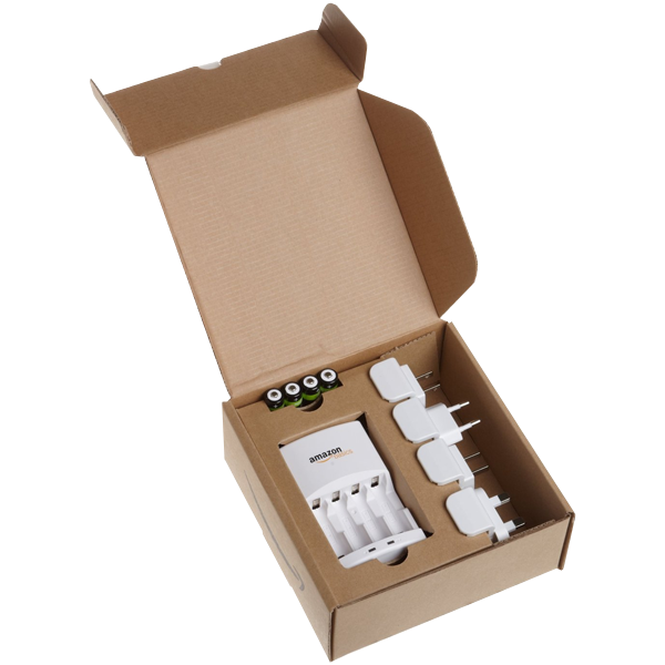 AmazonBasics AA NiMH Precharged Rechargeable Batteries 4-Pack
