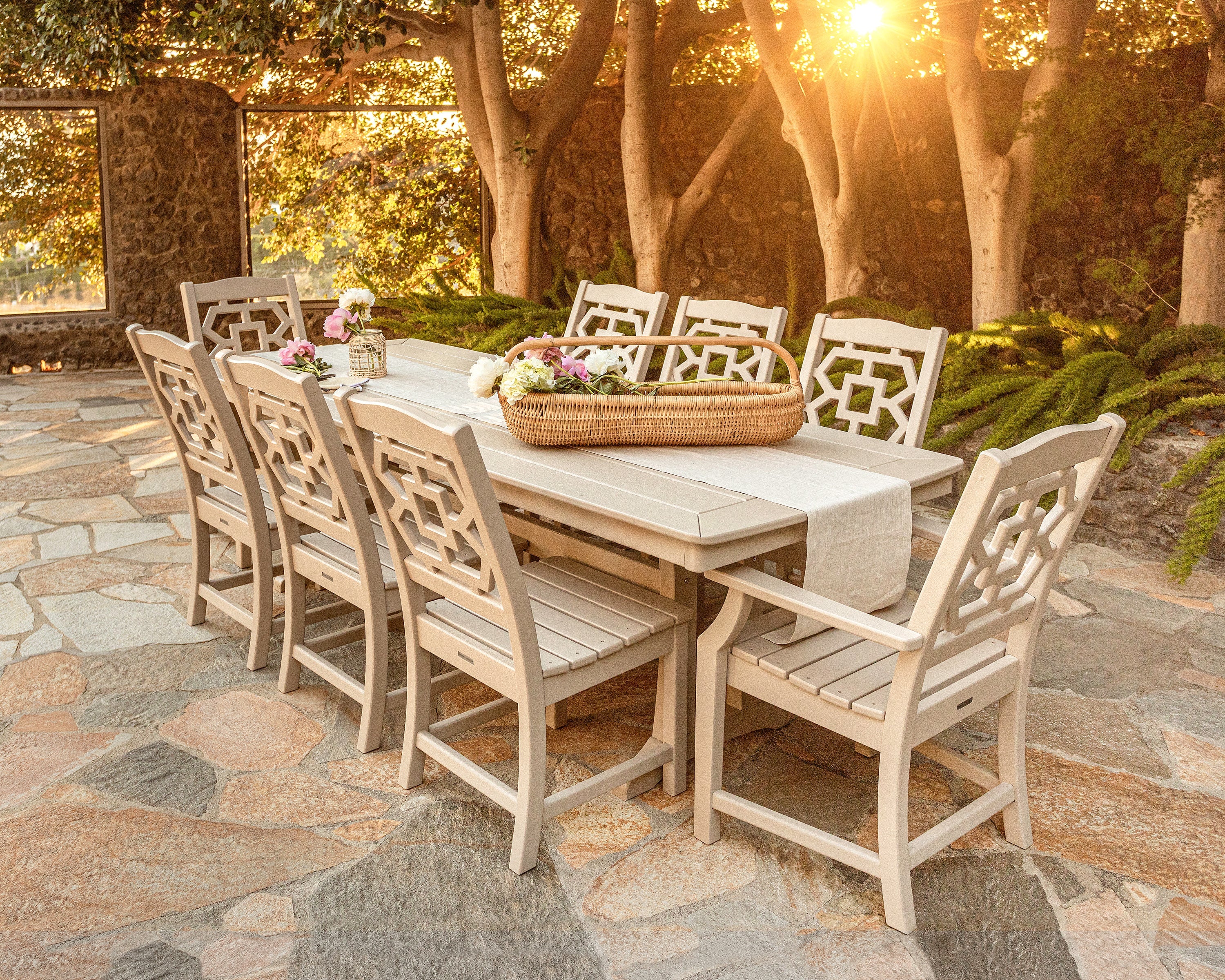 Nautical Trestle 39 x 97 Dining Table