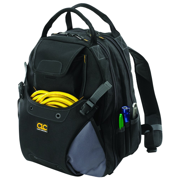 Custom Leathercraft 1134 Tool Backpack. 48-Pocket