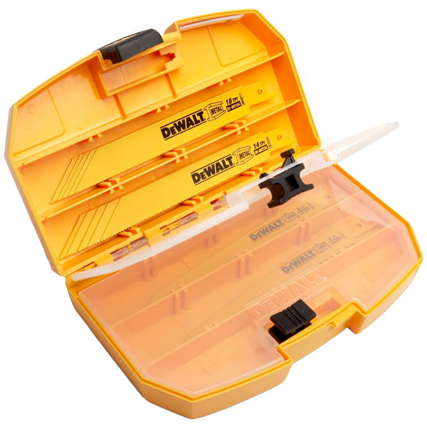 DEWALT DW4890 15-Piece Reciprocating Saw Blade Tough Case Set