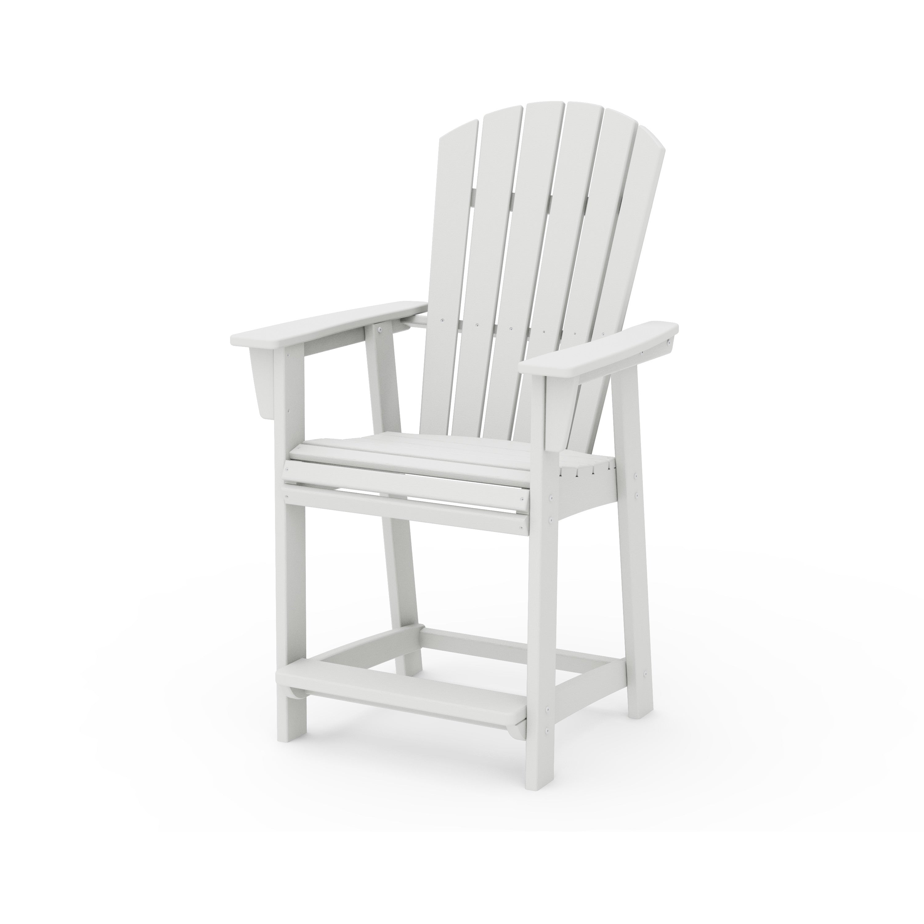 Nautical Curveback Adirondack Counter Chair