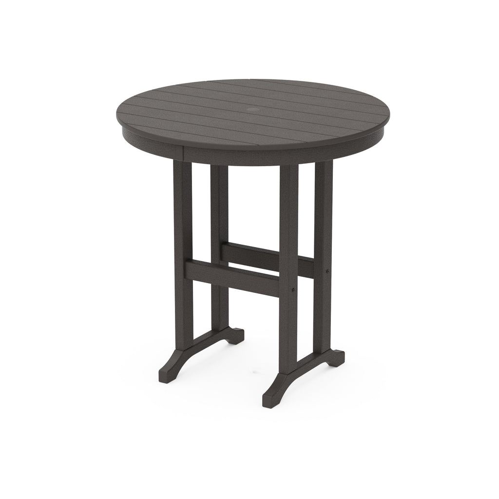 36 Round Farmhouse Counter Table
