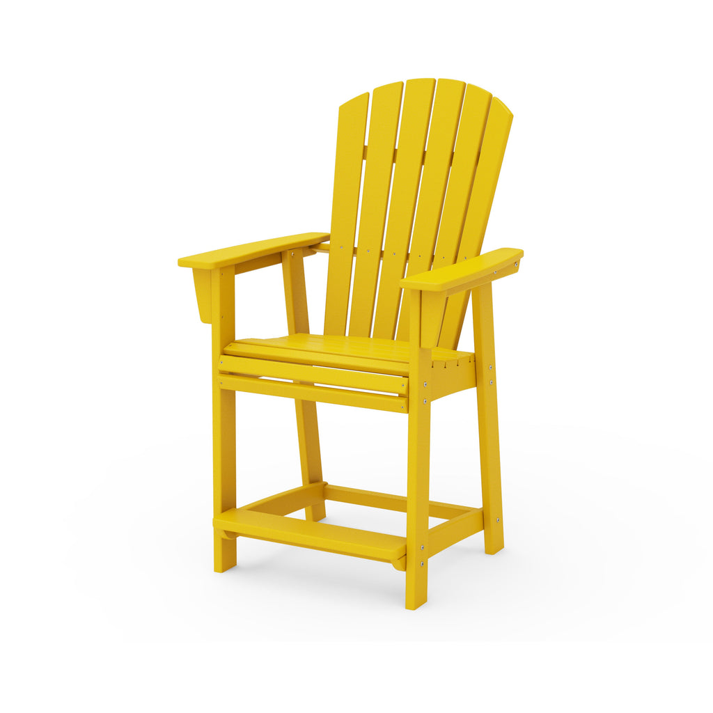 Nautical Curveback Adirondack Counter Chair