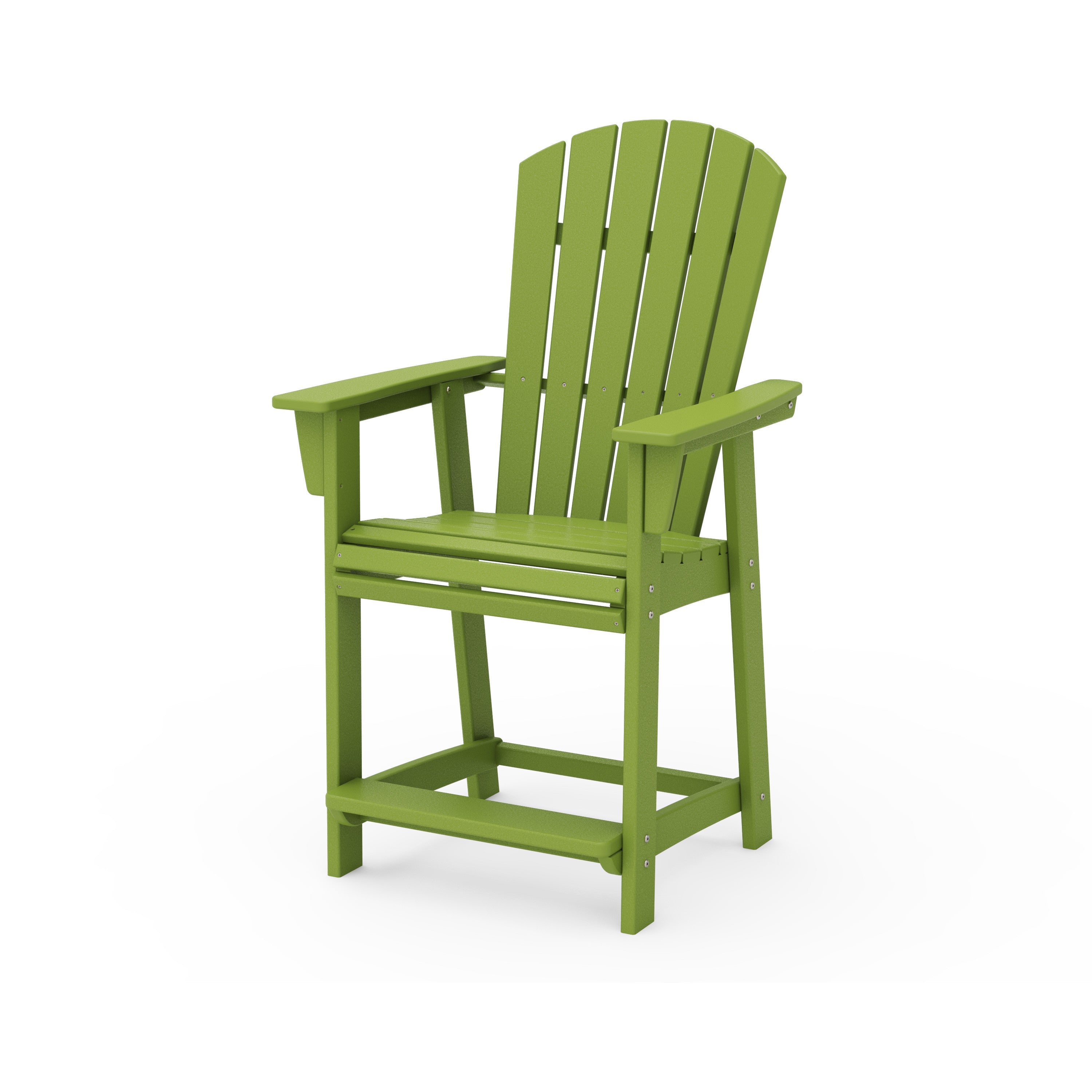 Nautical Curveback Adirondack Counter Chair