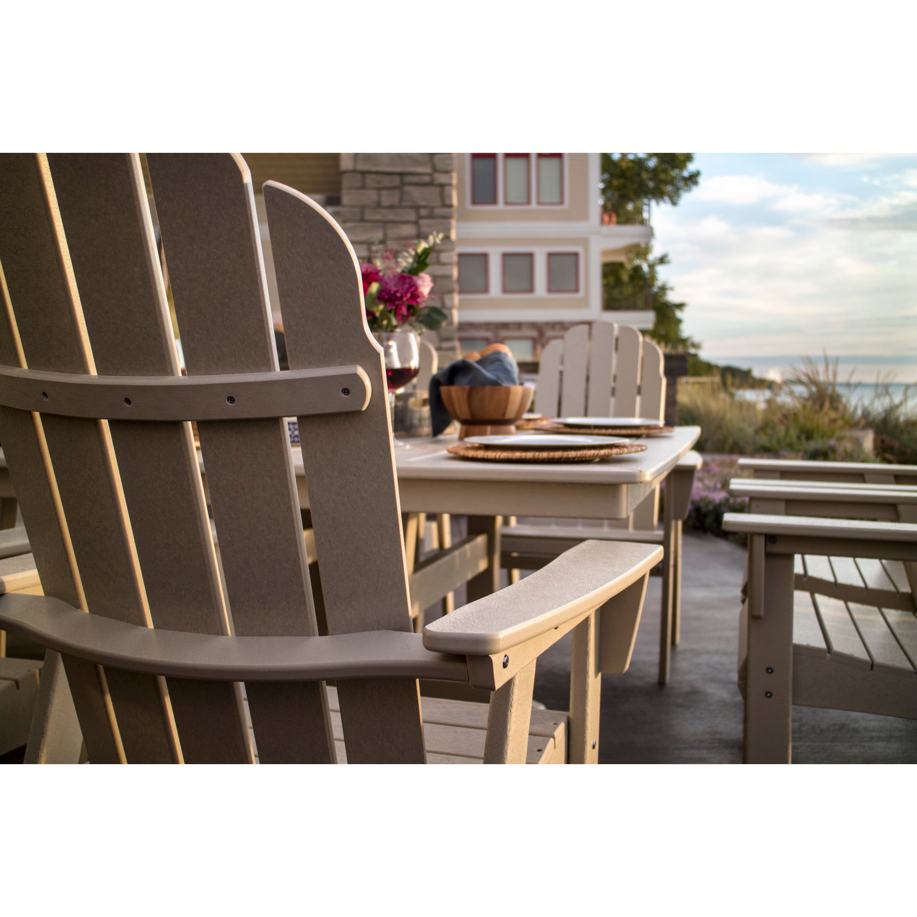 Vineyard Curveback Adirondack Dining Chair