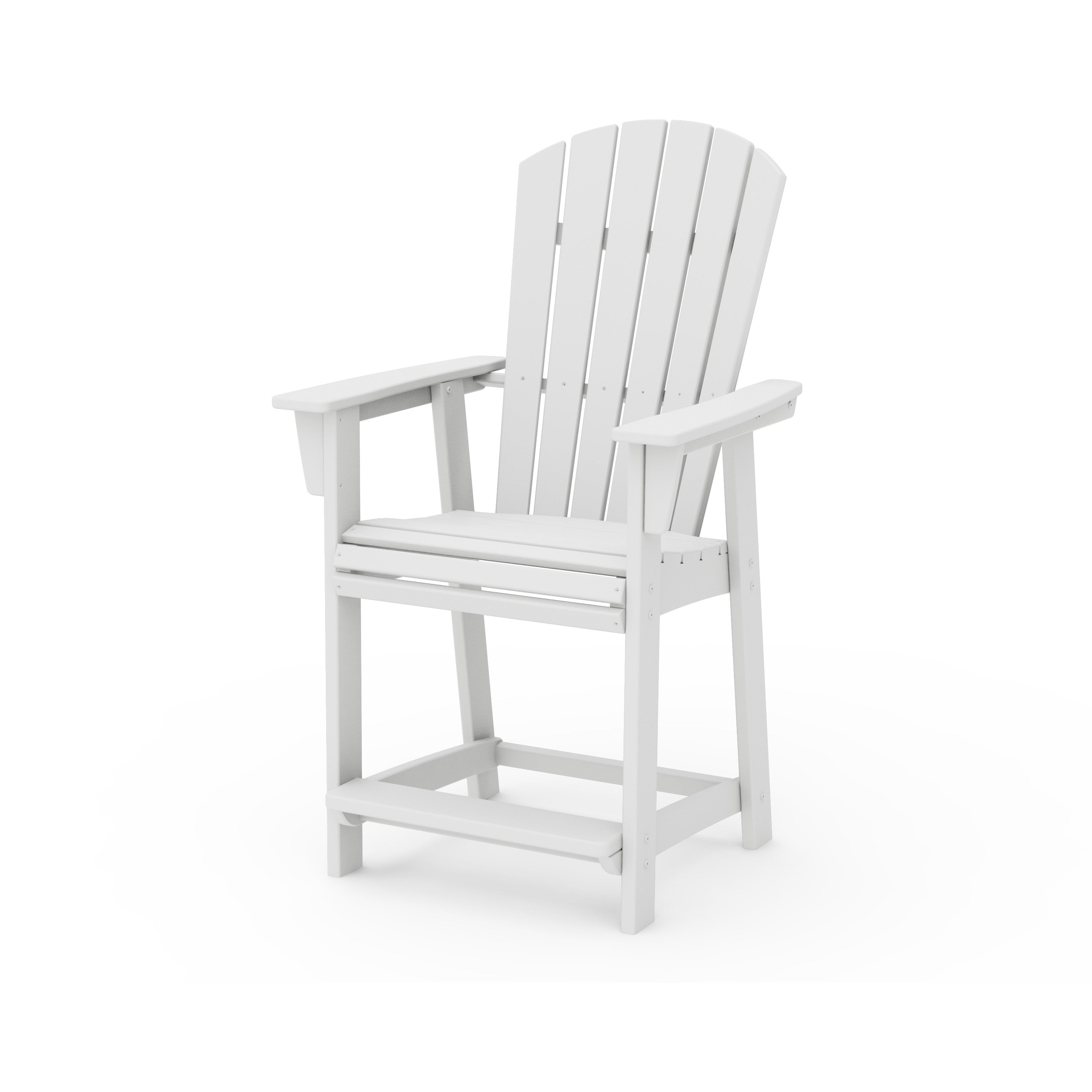 Nautical Curveback Adirondack Counter Chair